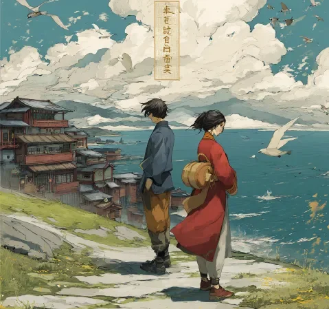 都市日常题材漫画作品封面